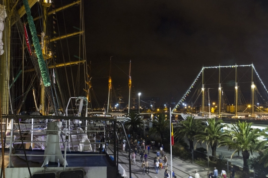 Les grands voiliers de nuit