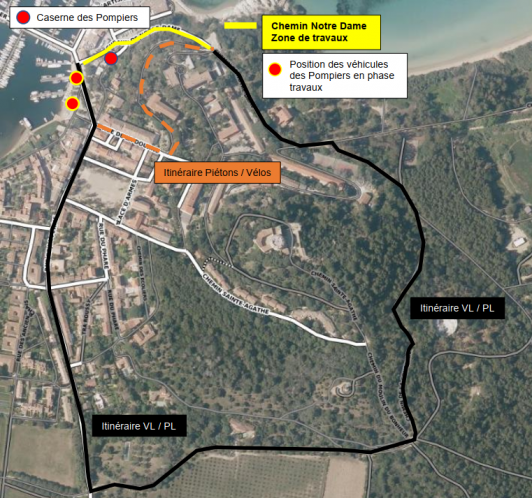 Itinéraire de déviation