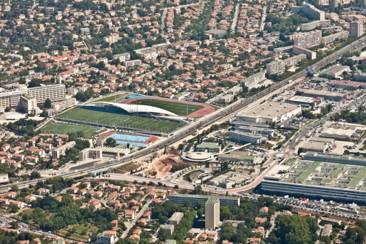 Vue aérienne de Léo Lagrange