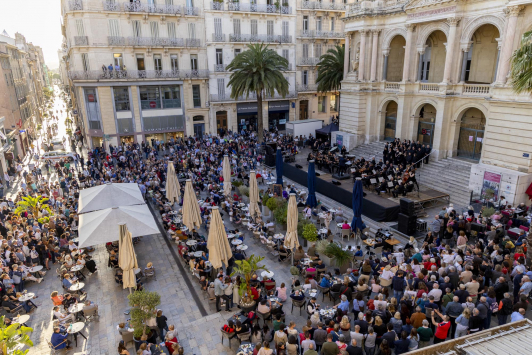 Opéra de Toulon - concert gratuit sur le parvis 