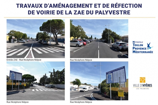Travaux ZAE du Palyvestre