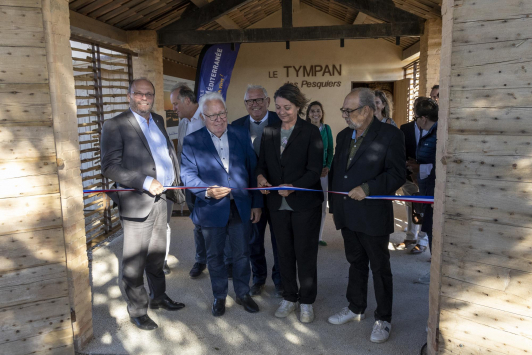Inauguration du tympan