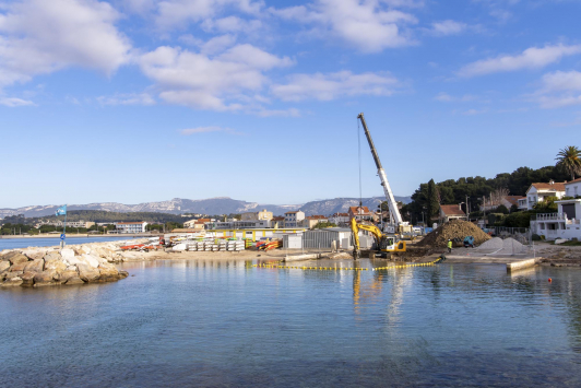 Travaux Port de Saint-Elme - La Seyne-sur-Mer