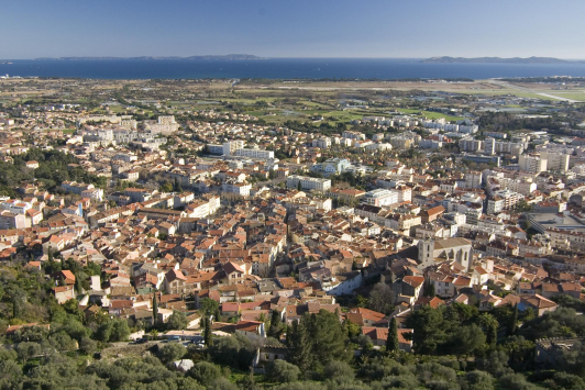 Vue de Hyères