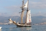 Arrivée des bateaux