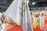 Tournée des drapeaux au Palais des Sports